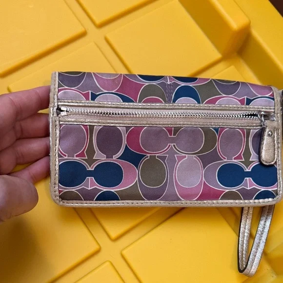 Coach Colorful Signature Tote Bag - Picture 16 of 16